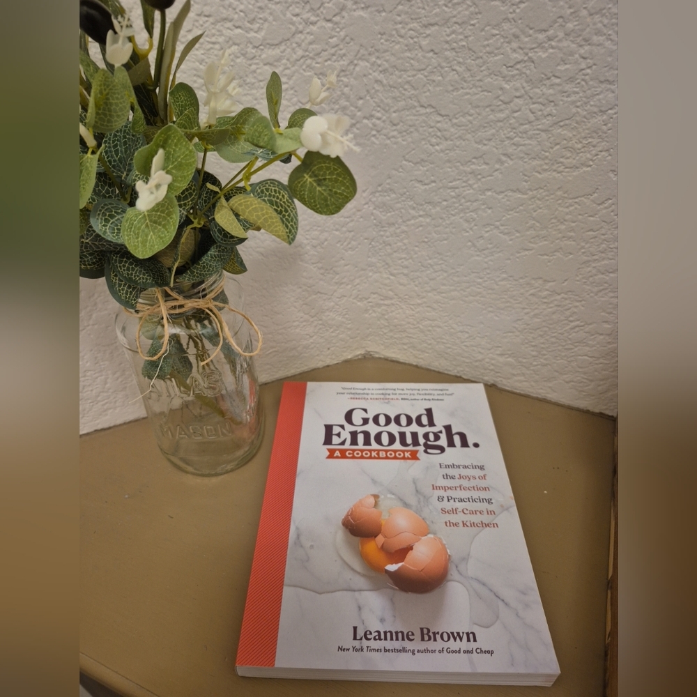 Good Enough Cookbook by Leanne Brown - Red and White